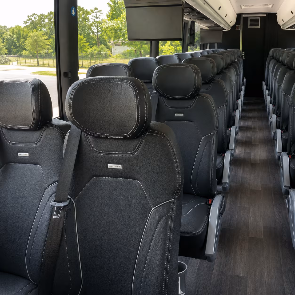 lodi charter bus interior